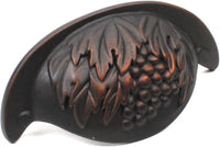 Vineyard 3 in. Weathered Bronze/Copper Cup Pull 19443-WZC