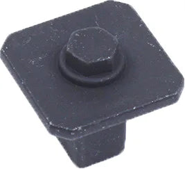 Raw Authentic 11/16'' (27mm) Square Knob