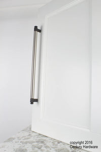 320mm c.c. Pull, Matte Black Steel 21839F-15BS