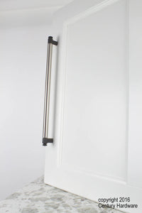 21839F-15BS-Century-320mm-c.c.-Pull-Matte-Black-Steel-2