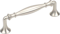 Fiori 4 in. Dull Satin Nickel Pull 27867-DSN