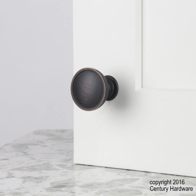 Zinc die cast Knob, 1-3/8" dia.   29427-RZC
