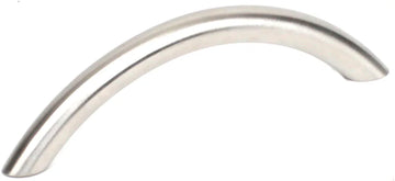 Stainless Steel Bow Handle, 96mm Drill Centers, Brushed