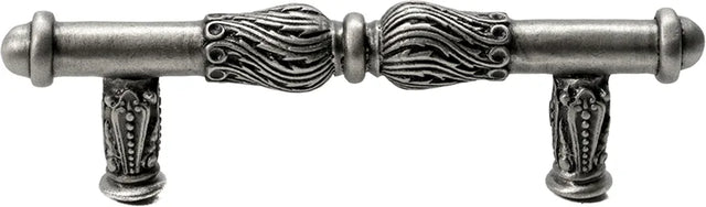 Acanthus 3'' cc pull with feather scroll 1050-11