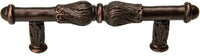 Acanthus 3'' cc pull with feather scroll 1050-22