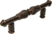 Acanthus 3'' cc pull with feather scroll 1050-22