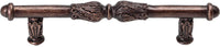 Acanthus 4'' cc pull with feather scroll 1051-22