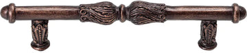 Acanthus 4'' cc pull with feather scroll 1051-22