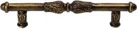 Acanthus 4'' cc pull with feather scroll 1051-3
