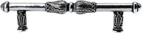 Acanthus 4'' cc pull with feather scroll in Chalice. 1051-9