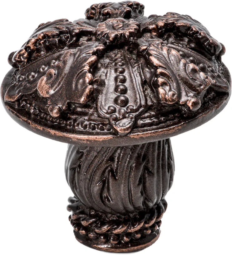 Acanthus med knob Renaissance style with feather scroll foot 1060-22