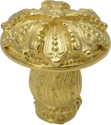 Acanthus med knob Renaissance style with feather scroll foot 1060-8