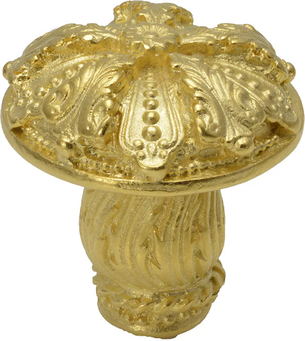 Acanthus med knob Renaissance style with feather scroll foot 1060-8