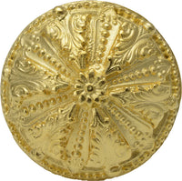 Acanthus large knob Renaissance style with feather scroll foot 1061-8