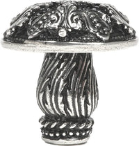 Acanthus large knob Renaissance style with feather scroll foot 1061-9