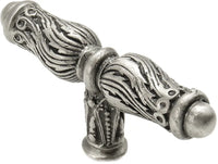 Acanthus knob with feather scroll 1065-11
