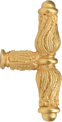 Acanthus knob with feather scroll 1065-8