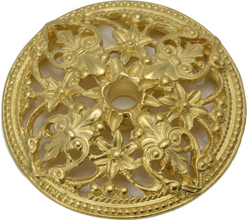 Juliane Grace escutcheon with florets 136-8