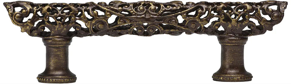 Juliane Grace 3'' cc pull in Antique Brass. 144-3