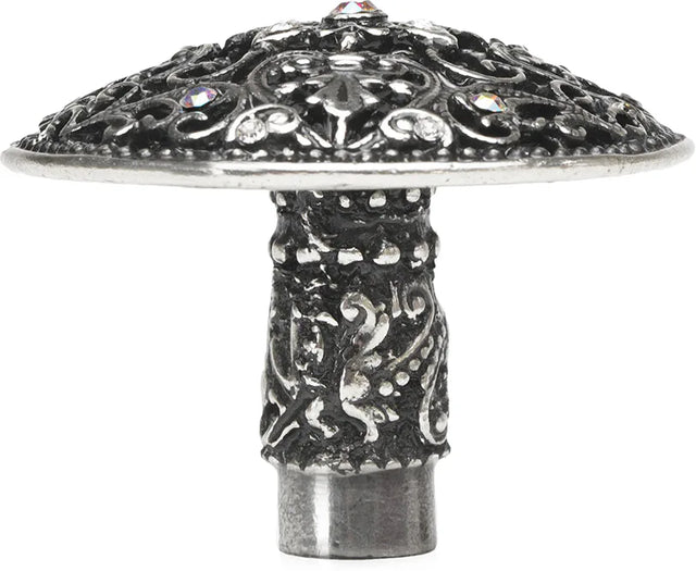 Juliane Grace large knob with 17 Swarovski Clear & Aurore Boreale Crystals 146-9CAB