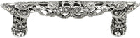 Juliane Grace 3'' cc pull with 12 Swarovski Clear & Aurore Boreale Crystals 147-11CAB