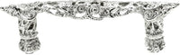 Juliane Grace 3'' cc pull with 12 Swarovski Clear & Aurore Boreale Crystals 147-24CAB