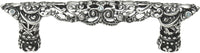 Juliane Grace 3'' cc pull with Clear & Aquamarine Swarovski crystals in Chalice. 147-9