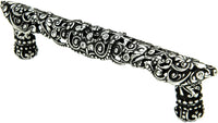 Juliane Grace 4'' cc pull with Swarovski Clear Crystals 149-9C
