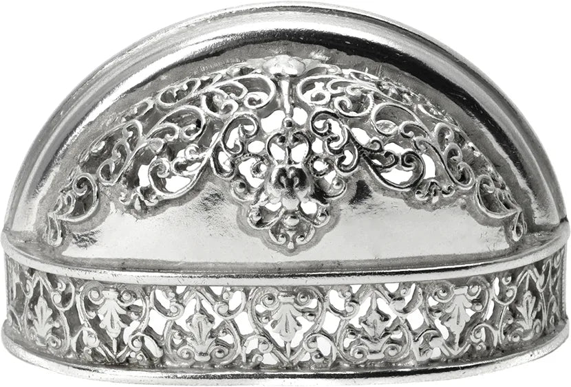 Juliane Grace 3'' cup pull in Platinum. 150-24