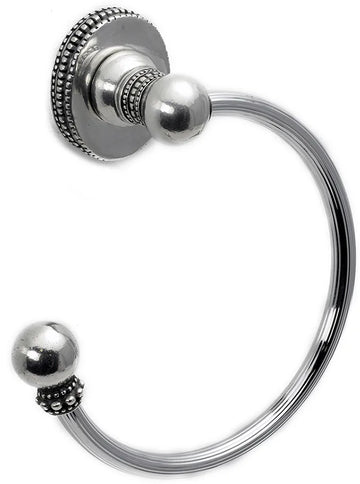 Classic/Beaded Classic swing towel reeded ring left 1611R-9