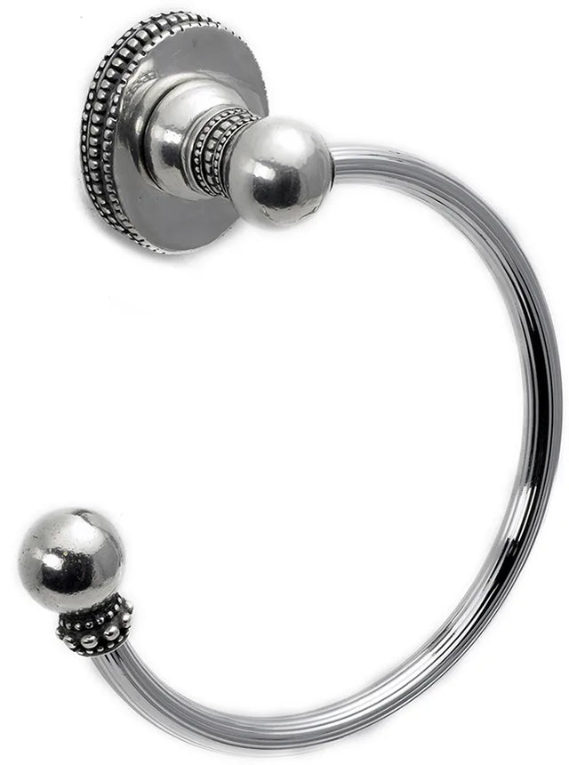 Classic/Beaded Classic swing towel reeded ring left 1611R-9