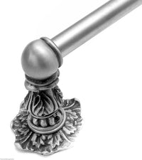 Acanthus 16'' cc towel bar Renaissance style with 5/8'' smooth center 1638-11