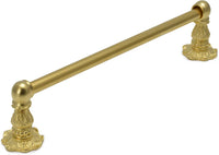 Acanthus 16'' cc towel bar Renaissance style with 5/8'' smooth center 1638-8