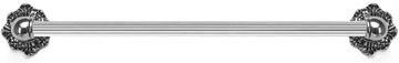 Acanthus 24'' cc towel bar Renaissance style with 5/8'' reeded center 1639R-9