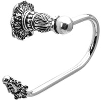 Acanthus swing tissue smooth ring left Renaissance style 1643-9