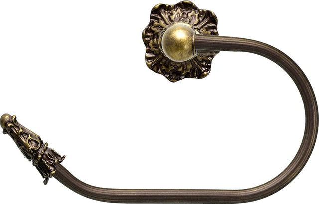 Acanthus swing tissue reeded ring left Renaissance style 1643R-3
