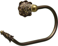 Acanthus swing tissue reeded ring left Renaissance style 1643R-3