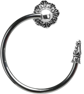 Acanthus swing towel smooth ring left Renaissance style 1645-9