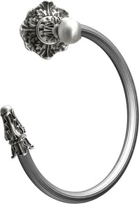 Acanthus swing towel reeded ring left Renaissance style 1645R-11