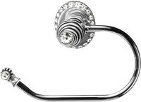 Caché II large swing tissue ring with Swarovski Crystals Reeded Center 1852/1853