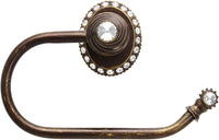 Cache Caché ll large swing tissue smooth ring right with 42 rivoli Swarovski Clear Crystals 1853-3C
