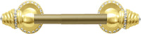 Caché II tissue post large escutcheon with Swarovski Clear Crystals 1855-8C