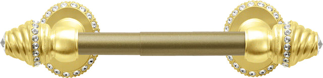 Caché II tissue post large escutcheon with Swarovski Clear Crystals 1855-8C
