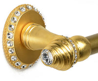 Cache Caché II tissue post {large escutcheon} with Swarovski Clear Crystals 1855-8C