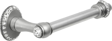 Caché II tissue bar right large escutcheon with Swarovski Clear Crystals 1878