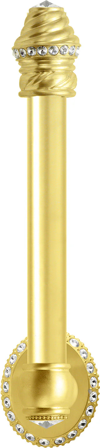 Caché II vertical tissue bar large escutcheon with Swarovski Clear Crystals 1880-8C