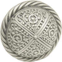 Millennium large knob with rope border 327-11