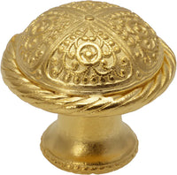 Millennium large knob with rope border 327-8