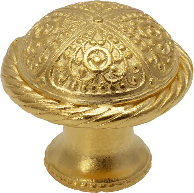 Millennium large knob with rope border 327-8