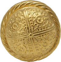 Millennium large knob with rope border 327-8